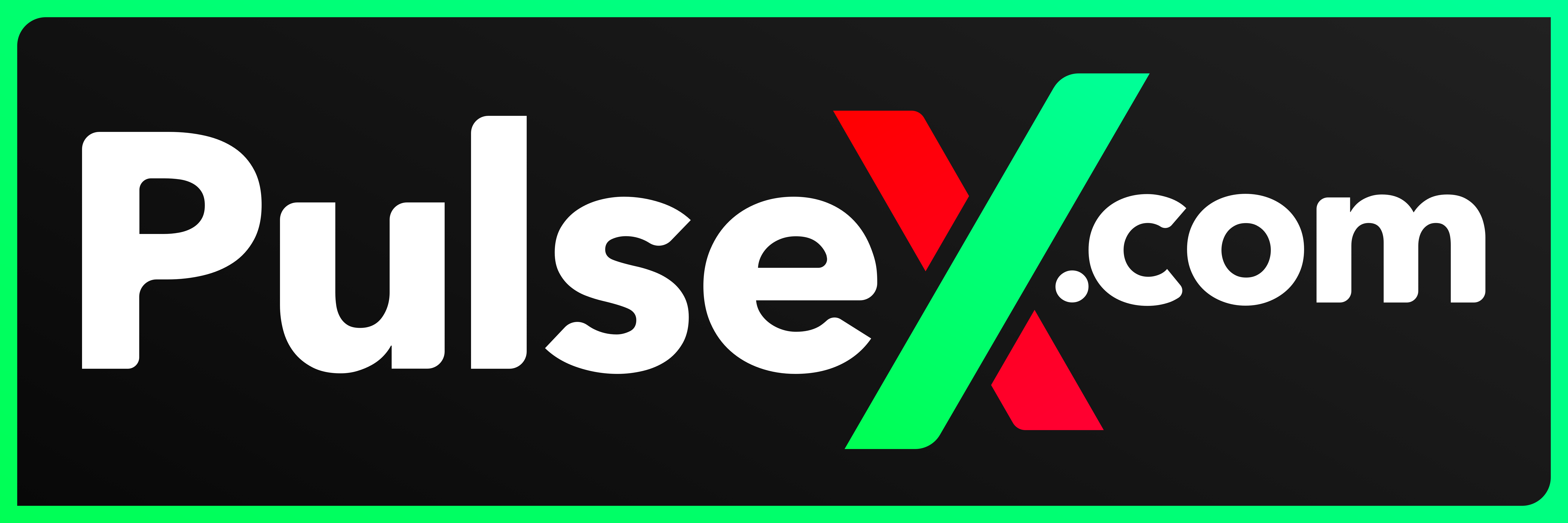 PulseX logo sticker